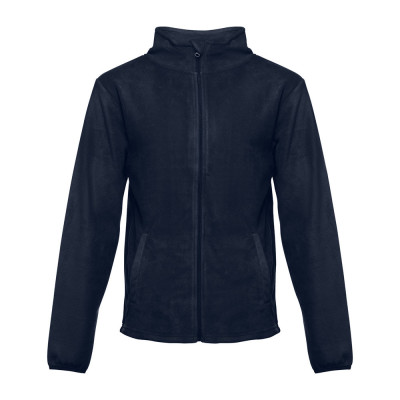 THC HELSINKI. Men's Polar fleece jacket with elasticated cuffs